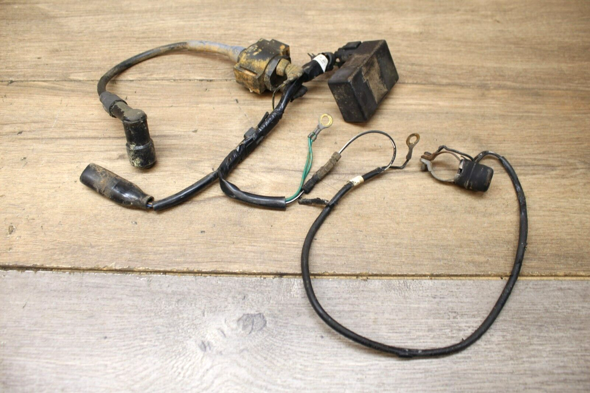 1999 99 Honda XR100 XR 100 HARNESS W IGNITION COIL KILL SWITCH CDI BOX