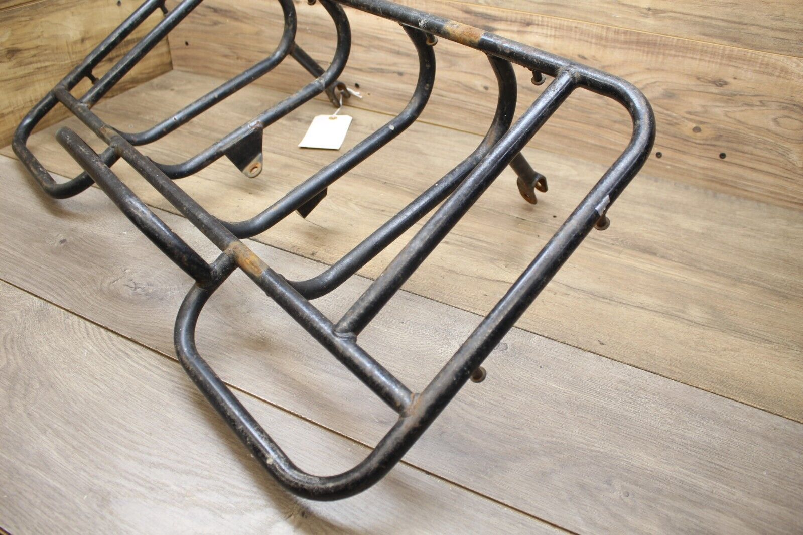 1985 Suzuki LT250EF LT 250 STRAIGHT BLACK FRONT LUGGAGE RACK