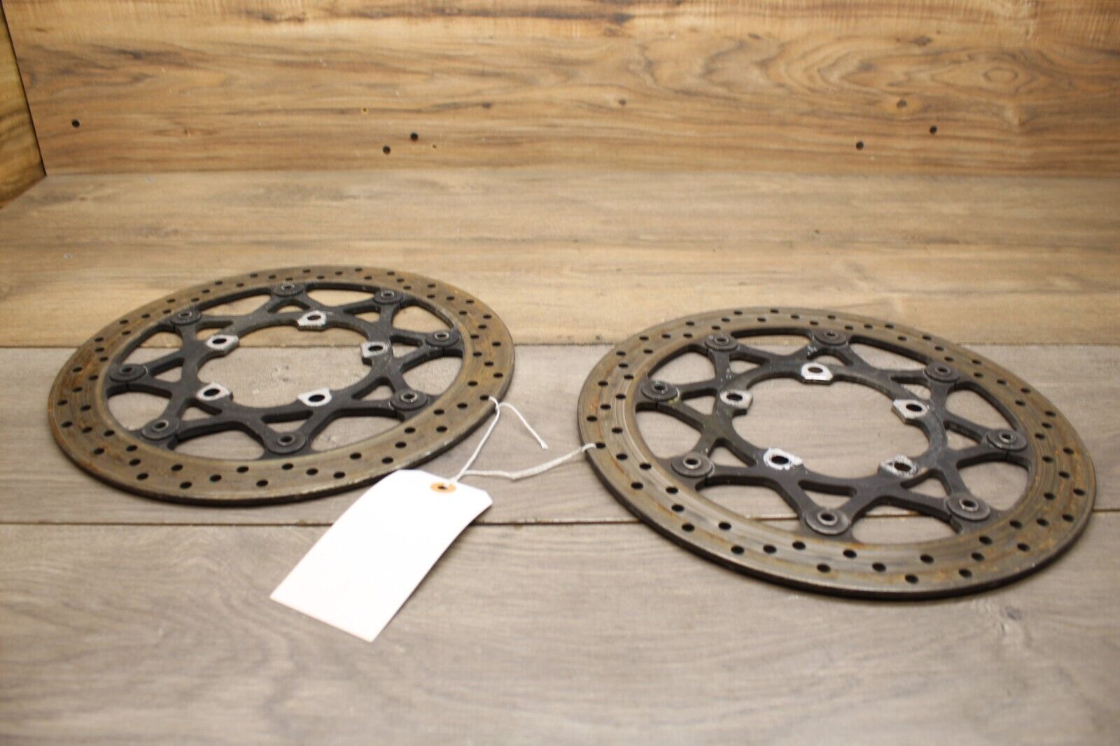 04 05 2005 Suzuki GSXR600 FRONT LEFT RIGHT WHEEL ROTOR BRAKE SET PAIR