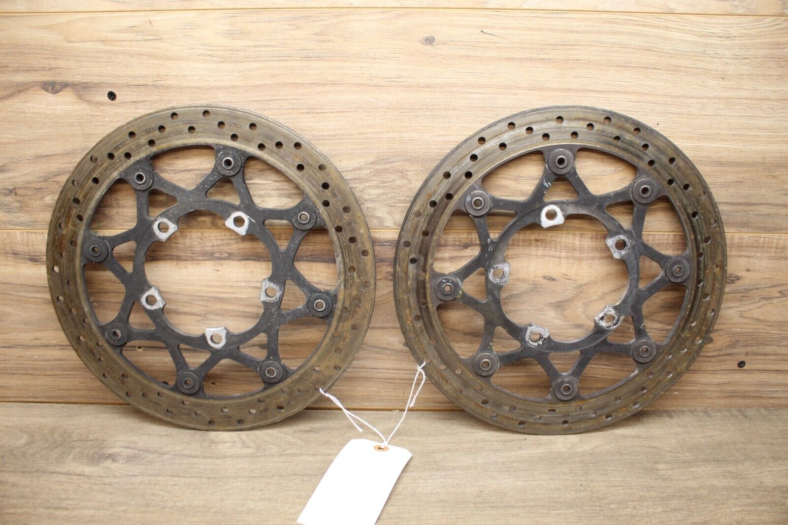 04 05 2005 Suzuki GSXR600 FRONT LEFT RIGHT WHEEL ROTOR BRAKE SET PAIR