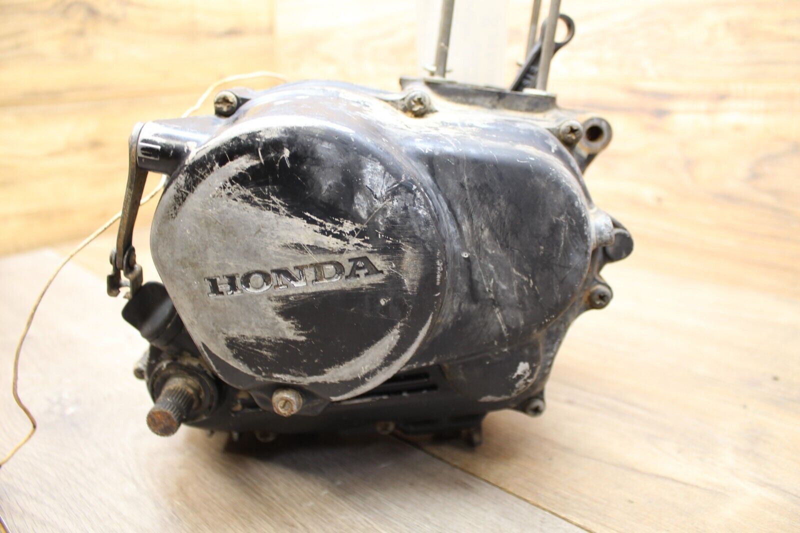 1985 85 Honda XR80 ENGINE MOTOR BOTTOM LOWER END *GOOD