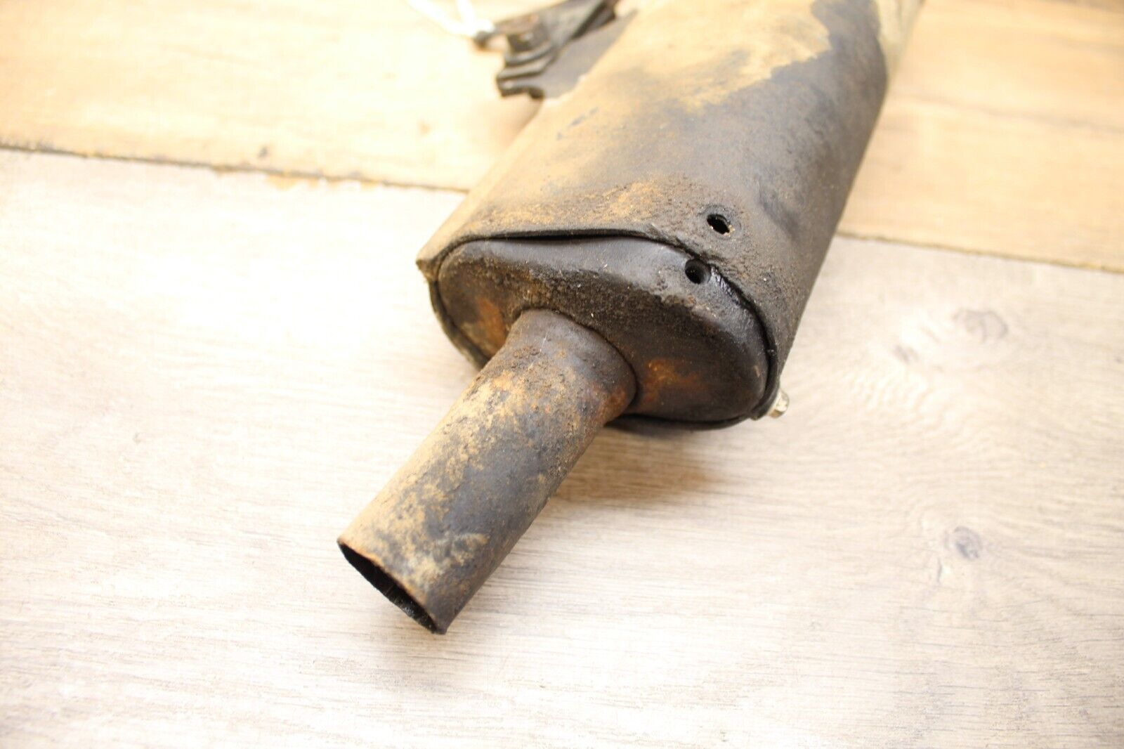 1992 92 Suzuki RM125 RM 125 OEM EXHAUST MUFFLER SILENCER TAIL PIPE